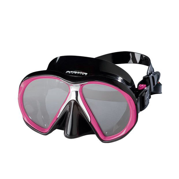 Atomic Aquatics Subframe Mask(Black/Fuchsia / Medium)