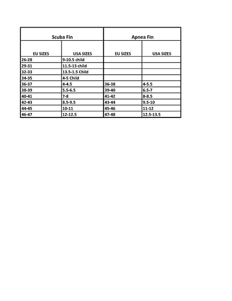 Seac Motus Long Blade Freediving Fins
