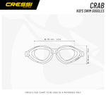 Cressi Crab Kid's Swim Goggles