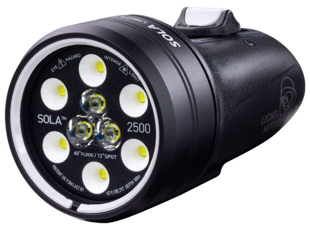 Light & Motion Sola Video 2500 Lumen Spot/Flood Dive Light