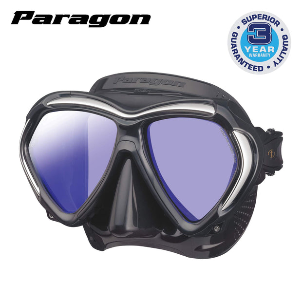 TUSA M-2001 Paragon Scuba Diving Mask(Black/Black)