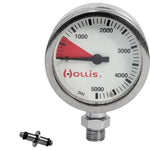 Hollis Metal Pressure Gauge Module without Boot(PSI)