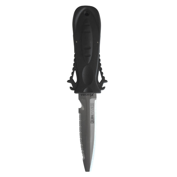 XS Scuba QuikPynch Dive Knife(Gray / Blunt Tip)