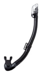 TUSA SP-0101 Hyperdry Elite II Scuba Diving Snorkel(Black/Black)