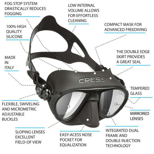 Cressi Calibro Dive Mask