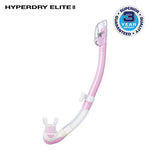 TUSA SP-0101 Hyperdry Elite II Scuba Diving Snorkel(Pearlescent Pink)