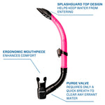 Scubapro Escape Semi-Dry Scuba Diving Snorkel