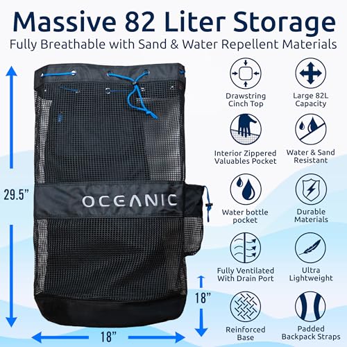 Oceanic Mesh Backpack