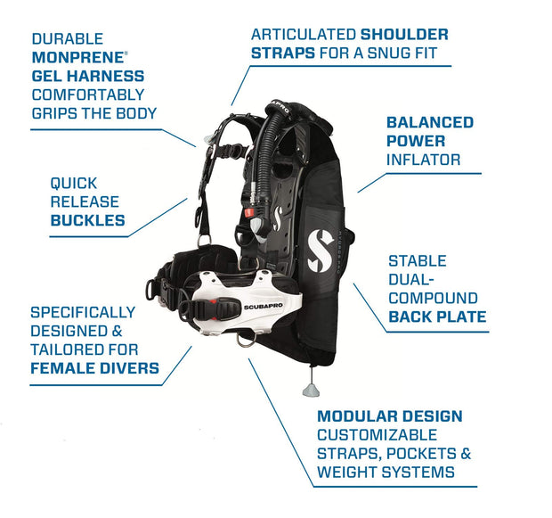 Scubapro Hydros Pro Womens BCD