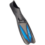 Scubapro Jet Sport Full Foot Scuba Dive Fins(Black/Gray/Blue / X-Large)