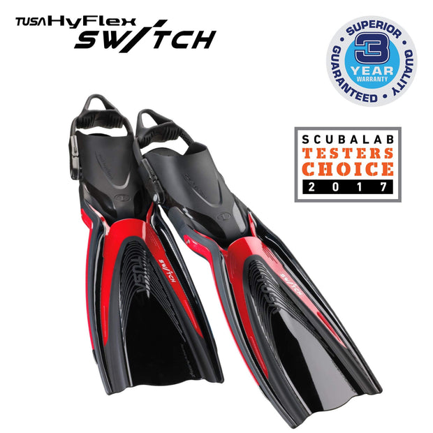 TUSA SF-0104 Hyflex Switch Scuba Diving Fins