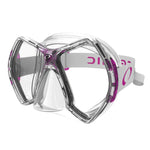 OCEANIC CYANEA ULTRA SCUBA MASK(Clear/Pink)
