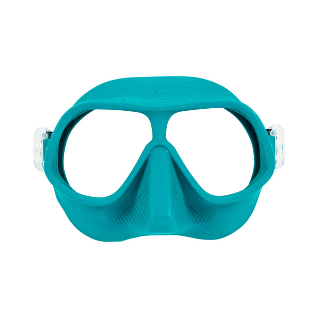 SCUBAPRO Steel Comp Freediving Mask, with Dual Lens and Frameless, Low Volume Design, Orange