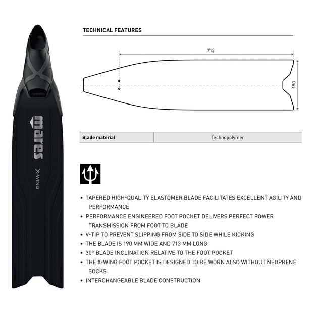 Mares X-Wing Pro Freediving Fins