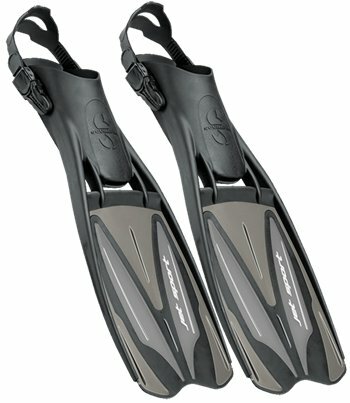 Scubapro Unisex Jet Sport Open Heel Scuba Dive Fins