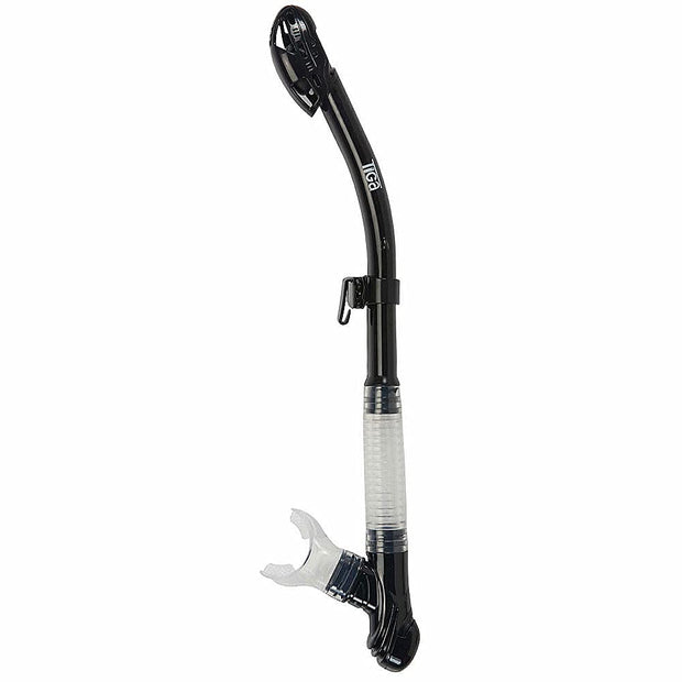 Sherwood Scuba Tiga Dry Snorkel(Black)