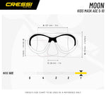 Cressi Moon Kid's Snorkel Mask