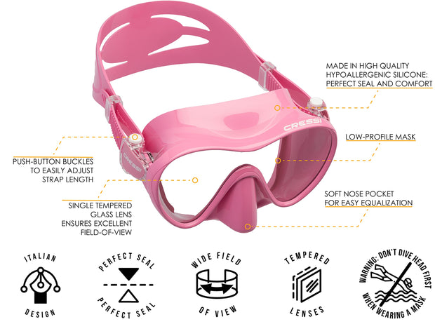 Cressi F1 Frameless Mask