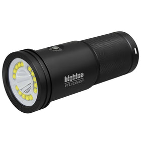 Bigblue VTL 11000 Lumen Wide Beam + 1300 Lumen Spot Beam - Black