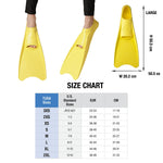 Tusa Sport Full Foot Rubber Snorkeling Fins