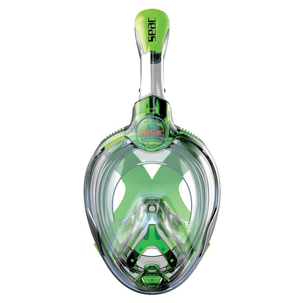 Seac Magica Full Face Snorkeling Mask(Black Silicone Lime / Junior)