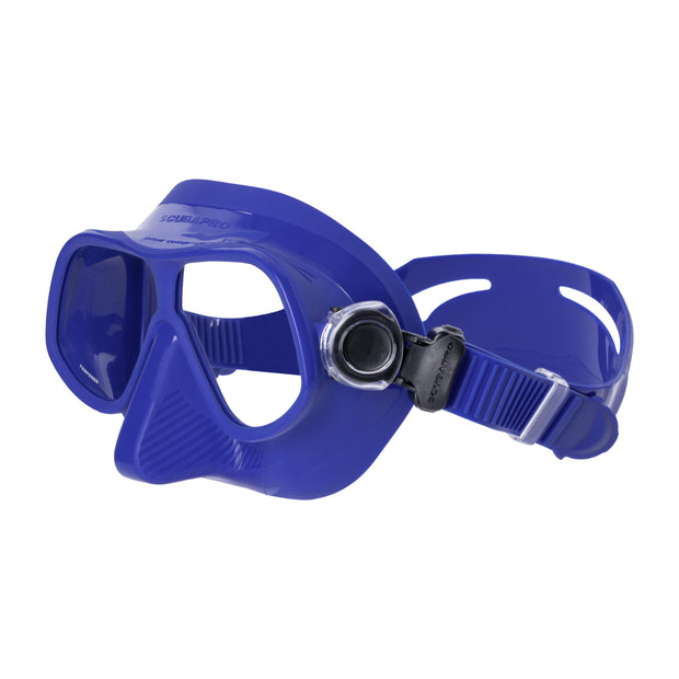 SCUBAPRO Steel Comp Freediving Mask, with Dual Lens and Frameless, Low Volume Design, Orange