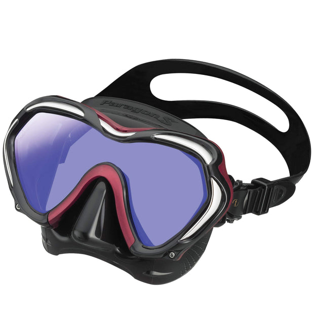 TUSA M-1007 Paragon S Scuba Diving Mask(Metallic Dark Red)