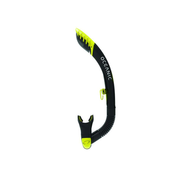 Oceanic Ultra Dry 2 Snorkel with Replaceable Mouthpiece(Black/Yellow)