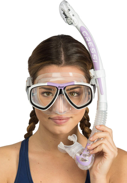 Cressi Alpha Ultra Dry Snorkel