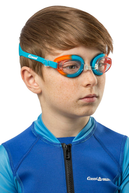 Cressi Starfish Kid's Hypoallergenic Swim Goggles