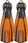 Mares Avanti Quattro Plus Open Heel Bungee Strap Fin(Orange / Small)