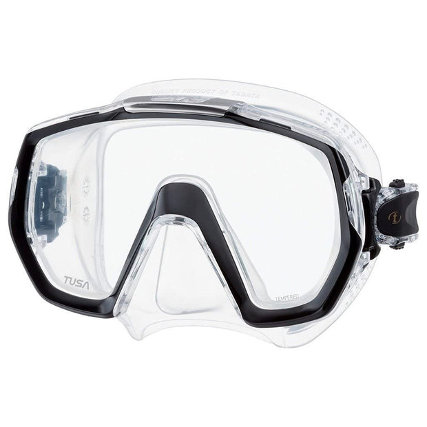 TUSA M-1003 Freedom Elite Scuba Diving Mask(Black)