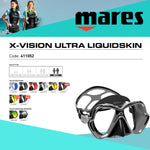 Mares X-Vision Ultra Liquidskin Dive Mask