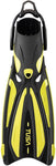 Tusa Solla Dive Fins with Bungee Strap(Flash Yellow / X-Small)