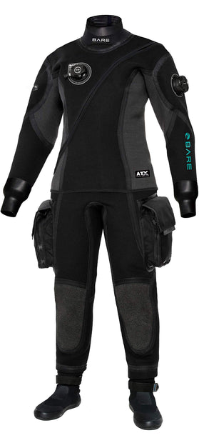Bare Guardian Tech Women's Drysuit(Aqua / X-Small)
