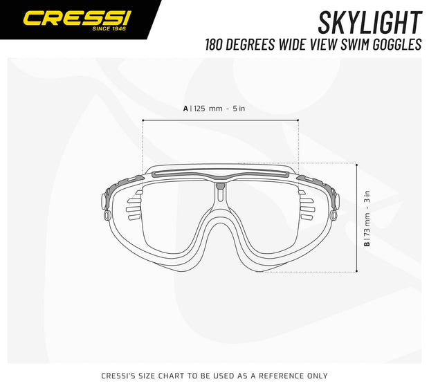Cressi Skylight Adult Swim Goggles