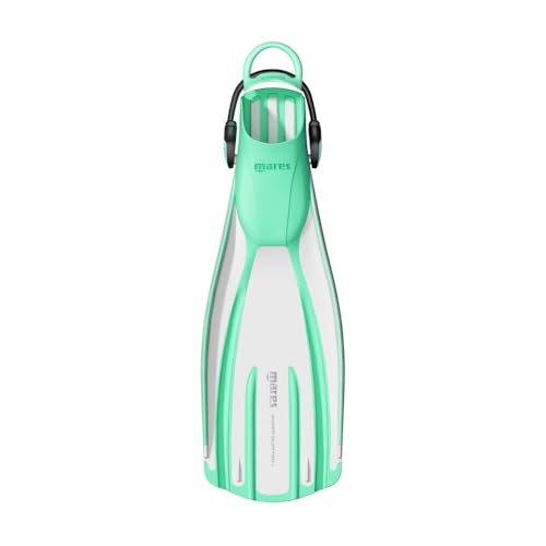 Mares Avanti Quattro Plus Open Heel Bungee Strap Fin(Aqua / Regular)