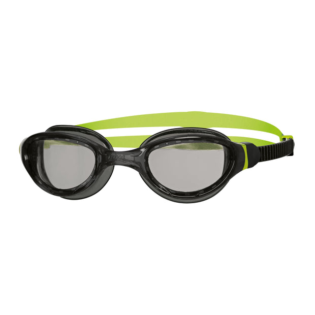 Zoggs Phantom 2.0 Junior(Black/Green - Tint Smoke Lens / 6-14yrs)