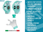 Cressi Ocean Dry Snorkel Combo