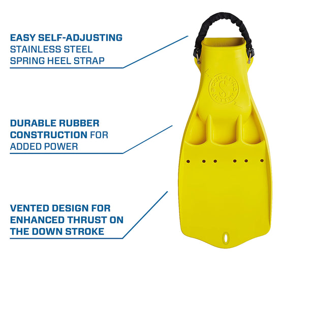 Scubapro Jet Fin with Spring Heel Straps