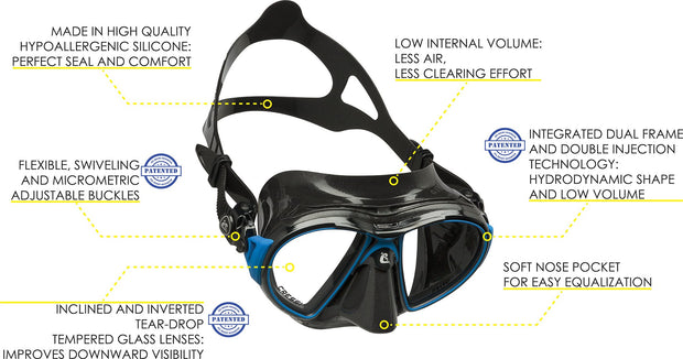 Cressi Air Scuba and Snorkeling Mask