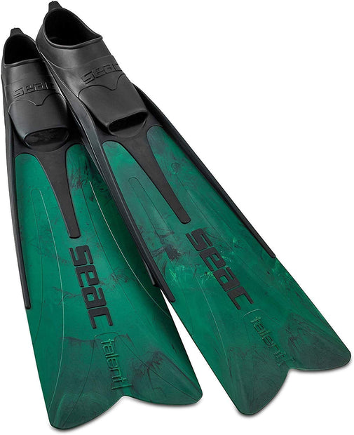 SEAC Talent Camo Long Blade Freediving Fins