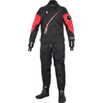 Bare Trilam Tech Dry Men's Drysuit(Red / Medium-Large)