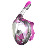 Seac Magica Full Face Snorkeling Mask(Black Silicone Pink / Junior)