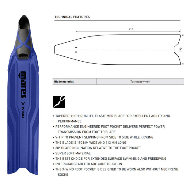 Mares X-Wing Freediving Fins