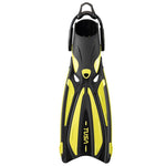 Tusa Solla Dive Fins with Bungee Strap(Flash Yellow / Small)