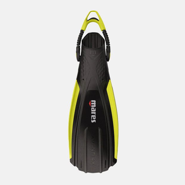 Mares Avanti Quattro 4X Fins(Black/Yellow Fluoro / Small)