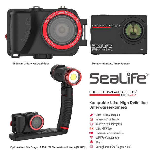 SeaLife ReefMaster RM-4K Camera