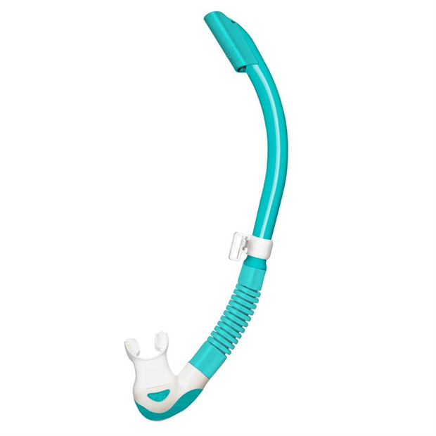 TUSA SP-170 Platina Hyperdry II Scuba Diving Snorkel(Mint/White Silicone)