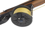Riffe N.F. Horizontal Reel w/ Line, Flat Mount